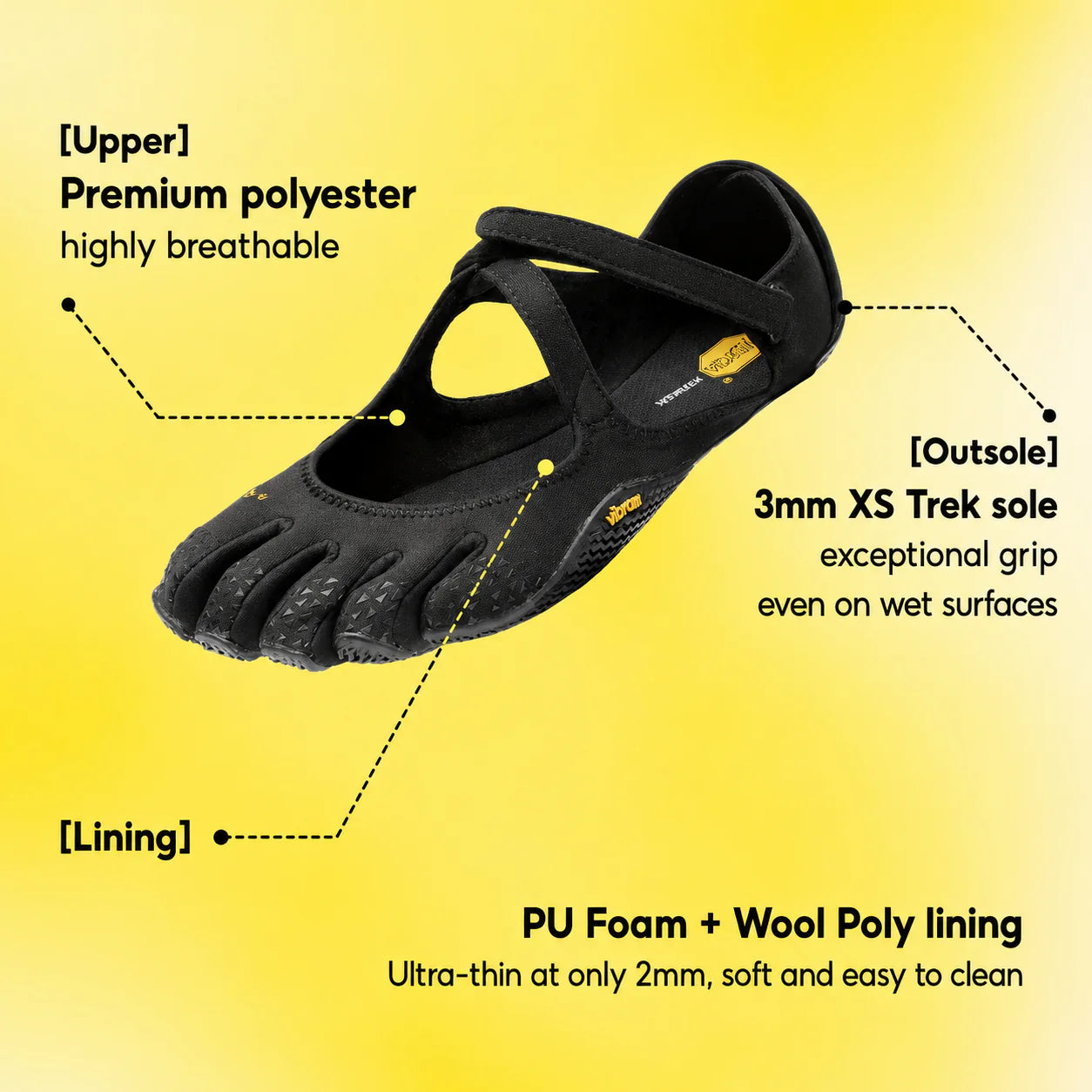 Seloura - Five Finger Shoes