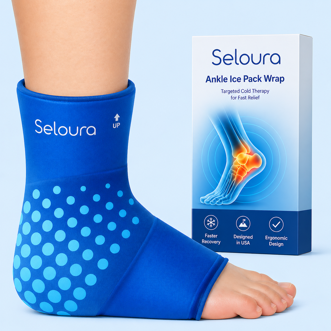 Seloura™ - Ankle Ice Wrap